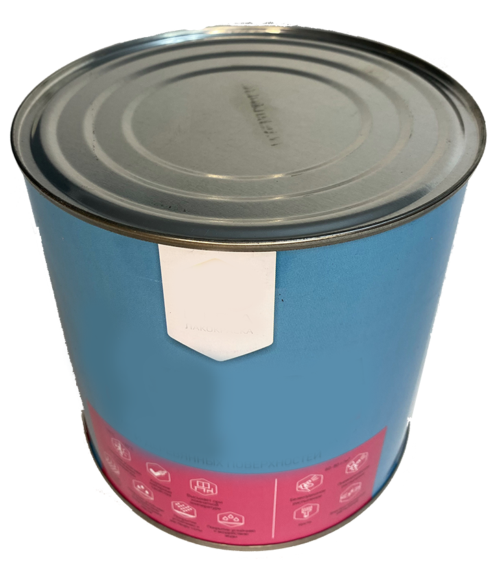 Банка металлическая с крышкой I-1-Б