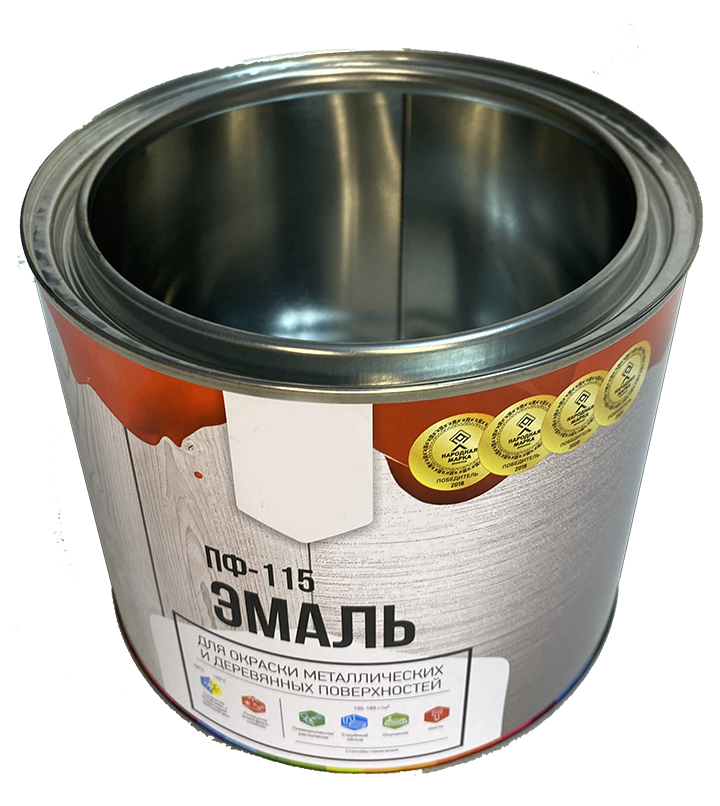 Банка металлическая с крышкой I-1-Б