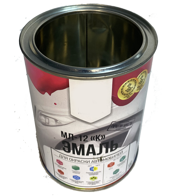 Банка металлическая с крышкой I-1-Б