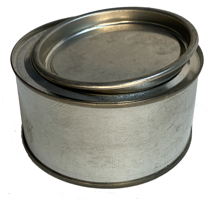 Банка металлическая с крышкой I-1-Б