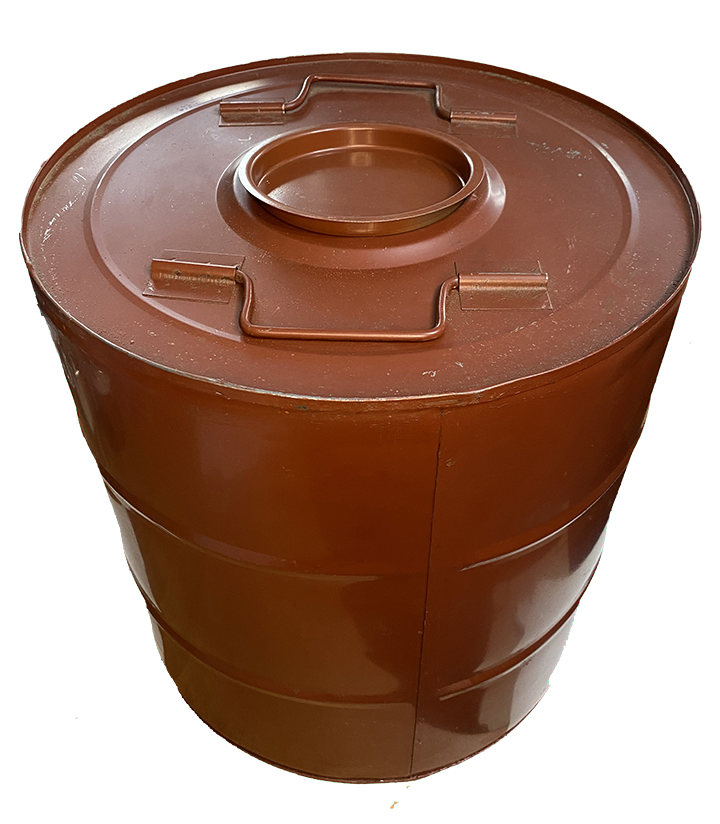 Банка металлическая с крышкой I-1-Б